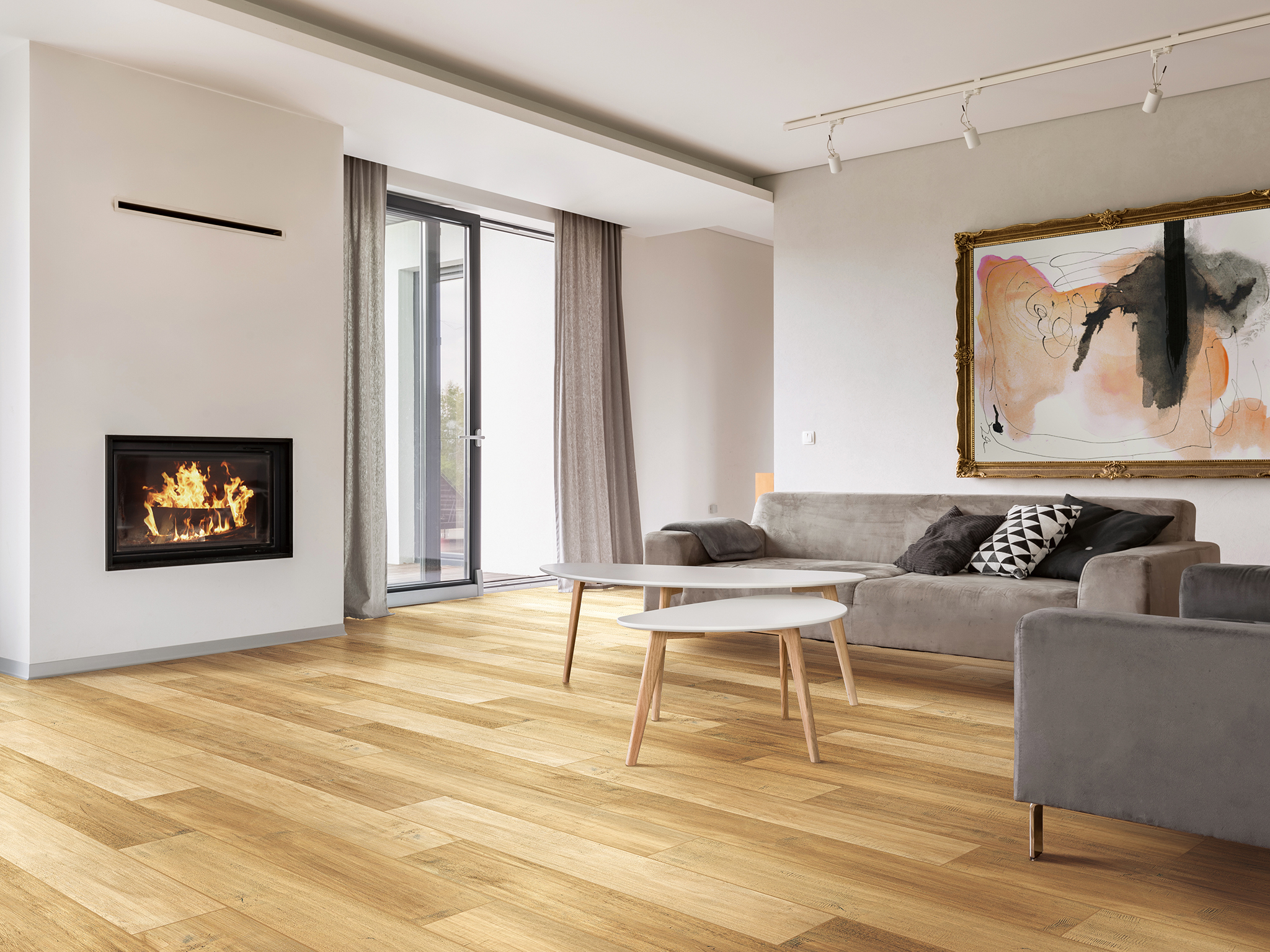 Paramount Engineered Hardwood Country View Maple Sandy Road Hassle Free Flooring