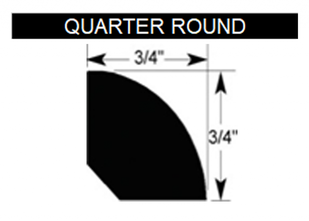 Paramount Engineered Hardwood Smokehouse Bradford Quarter Round (78") Hassle Free Flooring